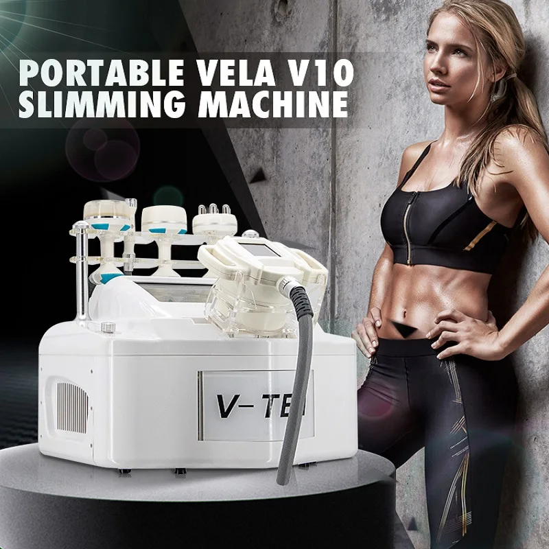 

V10 LPG Body Shaping Vacuum Roller Weight Loss Machine Face Lifting Skin Slimming Fat Cellulite Cavitation Portable 5 IN 1 Salon