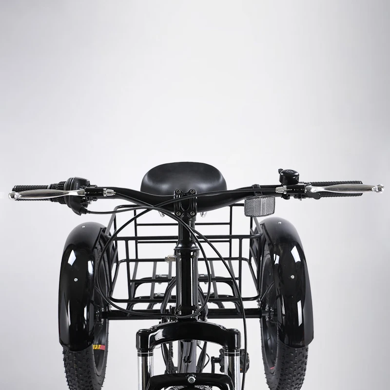 Ведущий Леопардовый зимний трехколесный велосипед 24 дюйма 7 скоростей 4 0 шина