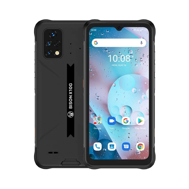 umidigi bison x10g global version rugged phone 4gb ram32gb64gb rom ip68 waterproof 6 53 android 11 ums312 t310 quad core free global shipping