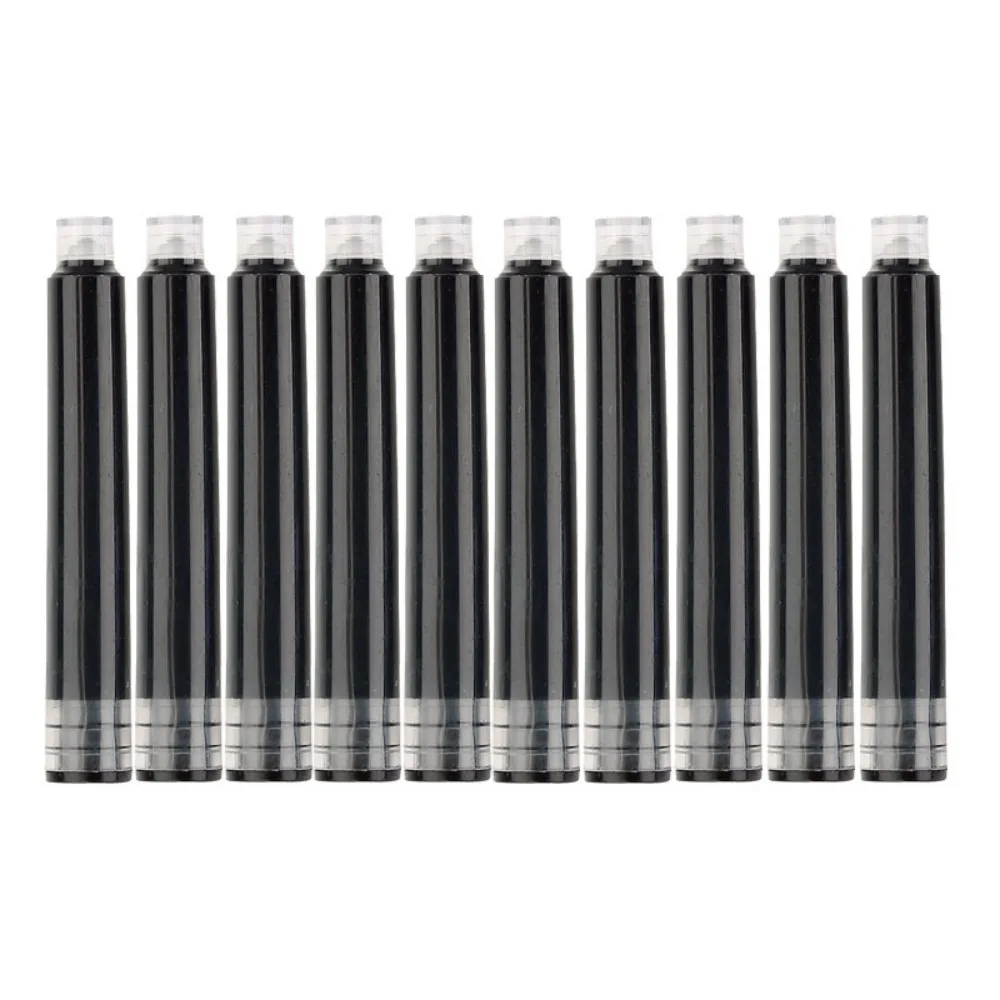 

Набор из 10 пластиковых картриджей для шариковых ручек 3,4 мм, синий/красный/черный