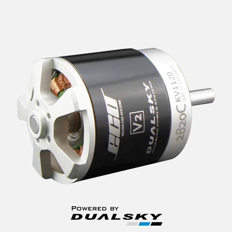 Бесщеточный двигатель серии DUALSKY ECO2820C-V2 небольшая система питания с