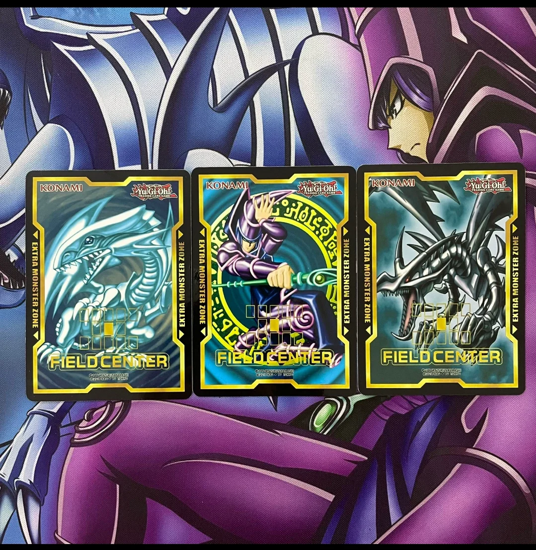 

Карта памяти Yu-Gi-Oh Center Card десять тысяч дракона/голубые глаза белый дракон/Темный волшебный центр местоположения (не оригинал)