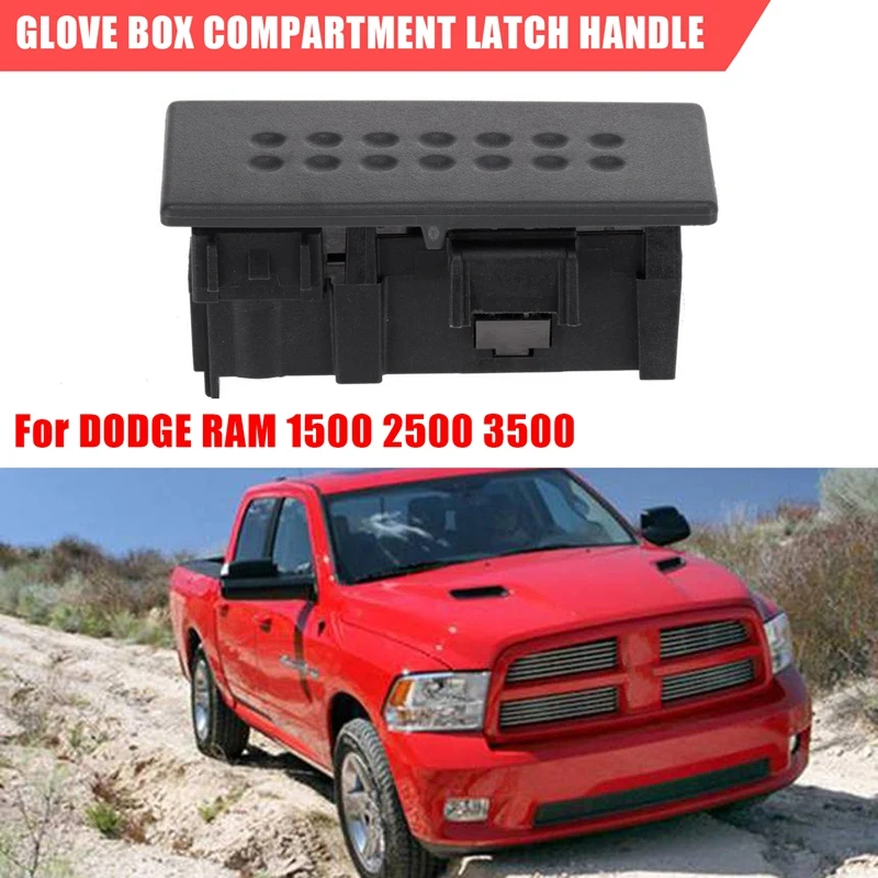 

Car Glove Box Aaccessory Compartment Latch Handle For -Dodge Ram 1500 2500 3500 5Jm53xdhae