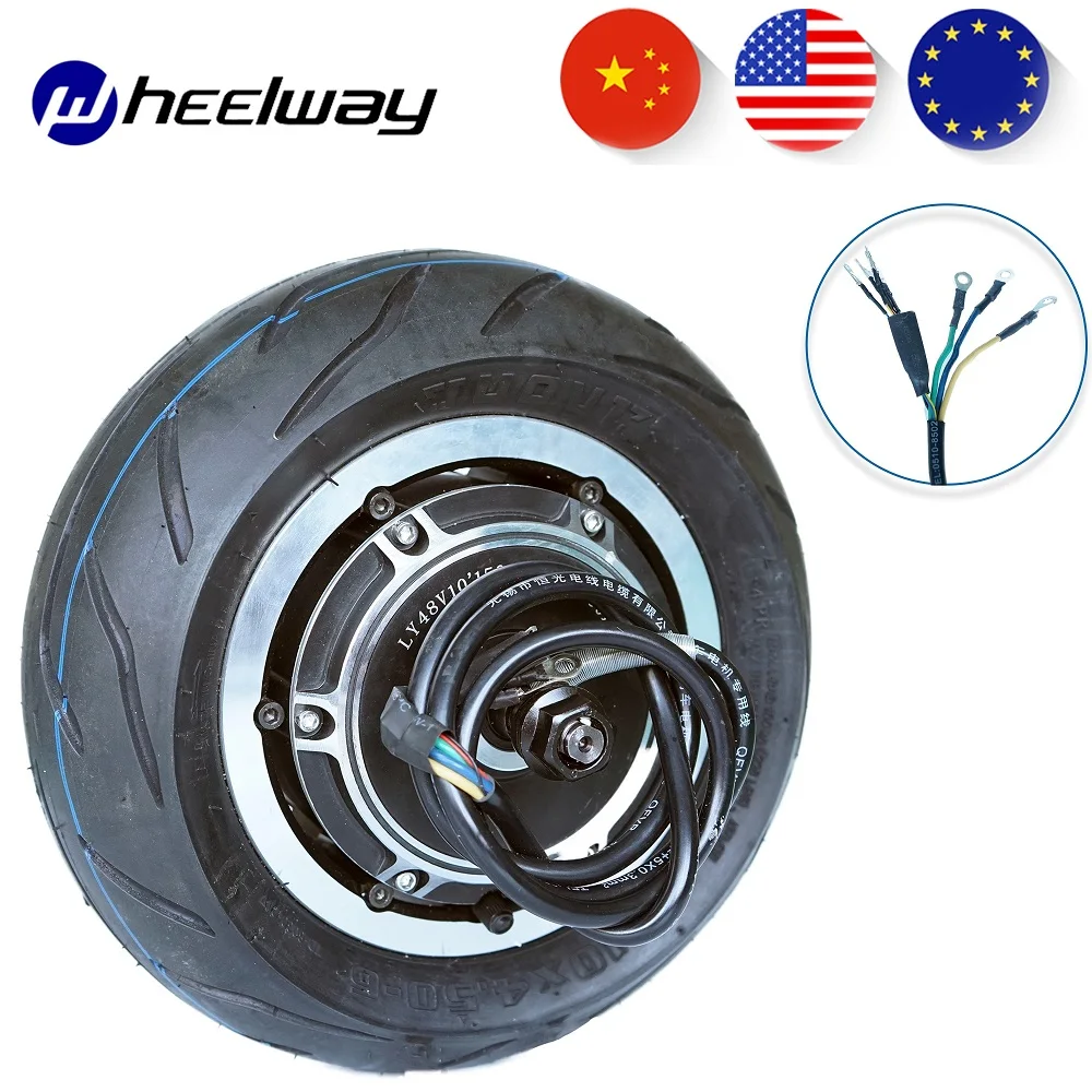 

10 Inch 48V60V 1500W 3000W 20N.M Bicicleta Electrica Scooter Wheel Brushless Gearless Electric Bicycle Motor Road Tire Motor