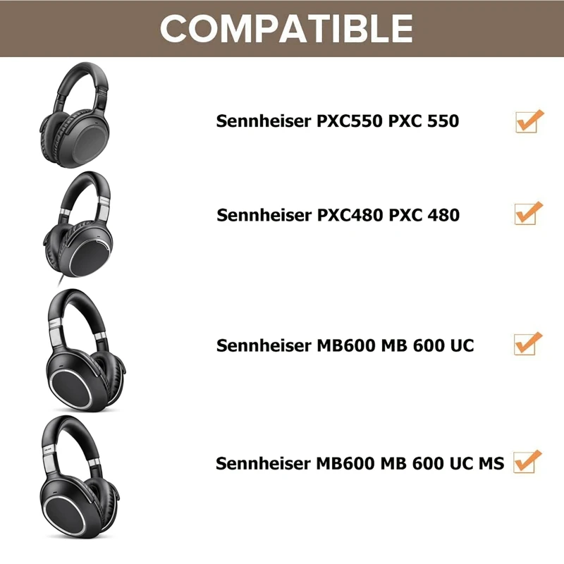Сменные амбушюры чашка муфта наушники запасные части для Sennheiser PXC550 PXC480 MB660 PXC 550 480