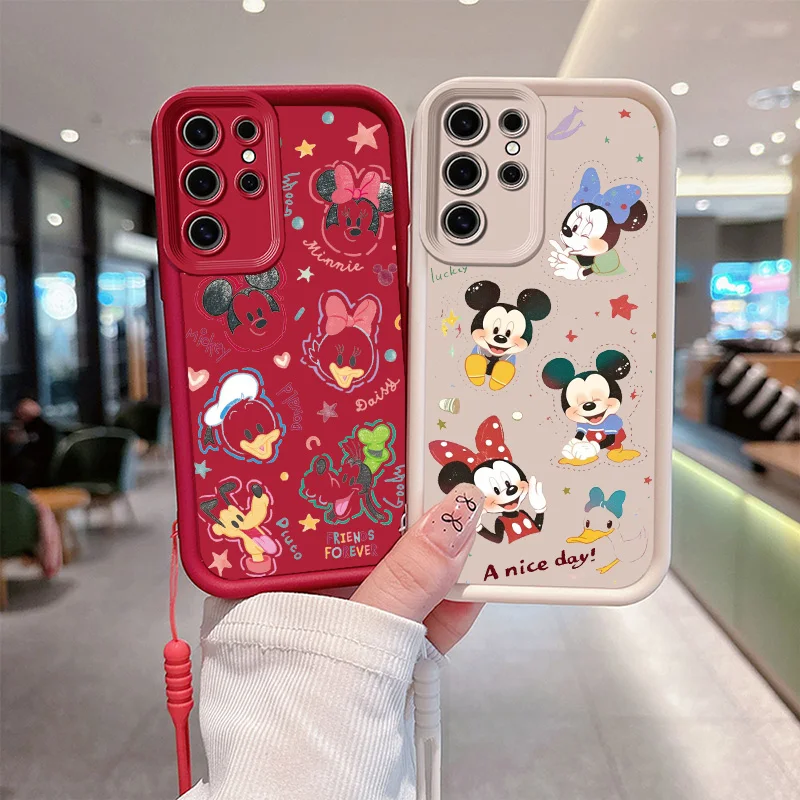 Чехол для телефона с изображением Микки Мауса и Дональда Дак веревки лестницы