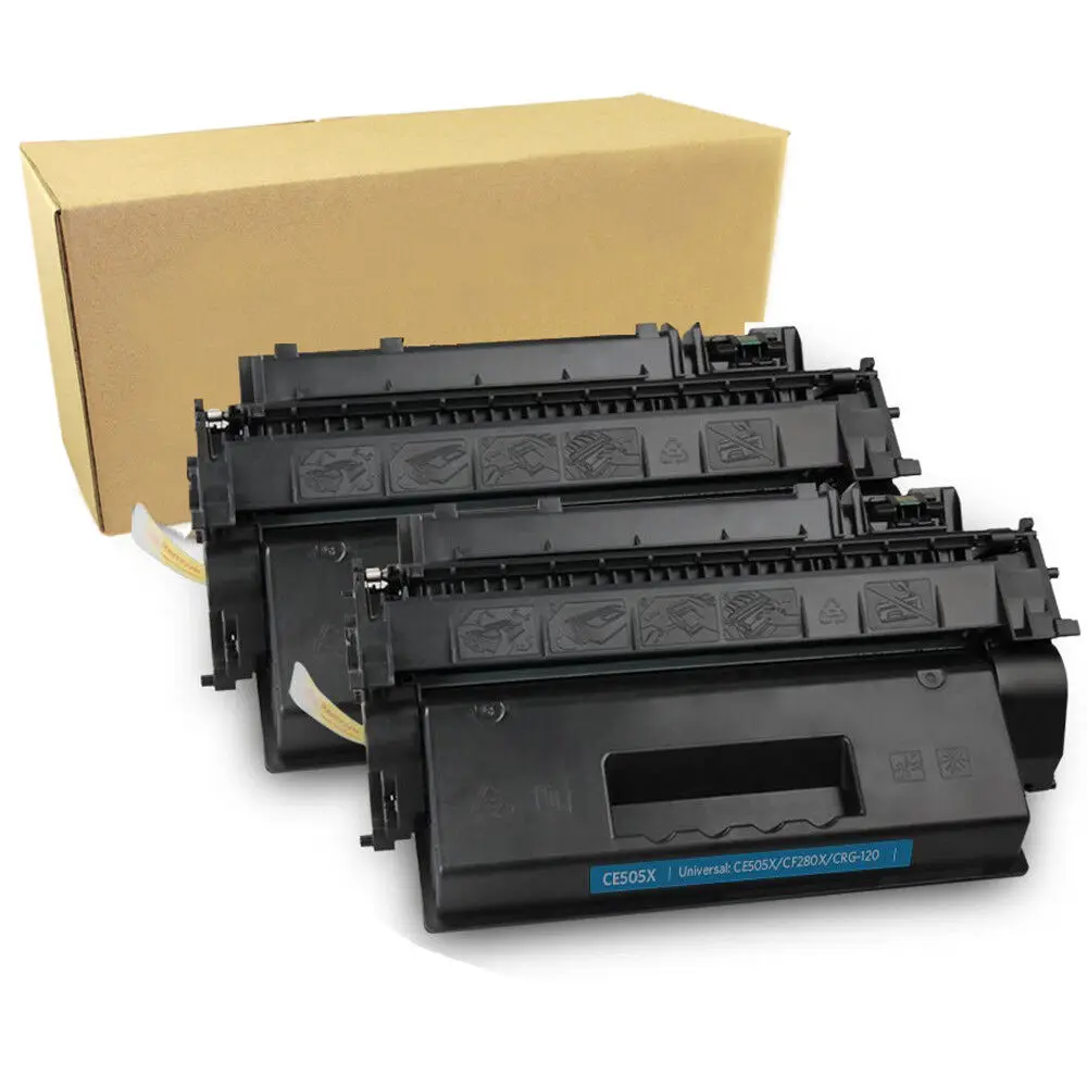 

2PK CE505X High Yield Toner Cartridge for HP 05X LaserJet P2055d P2055dn P2055