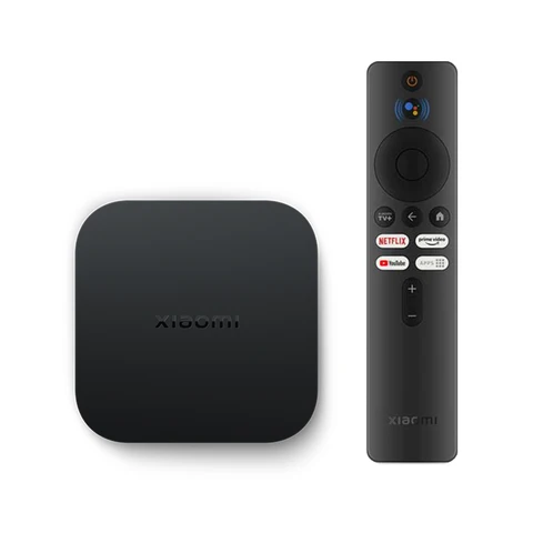 Оригинальная глобальная версия Xiaomi Mi TV Box S 2-го поколения Dolby Vision Google Assistant HDR10 + Потоковый медиаплеер 4K Ultra HD