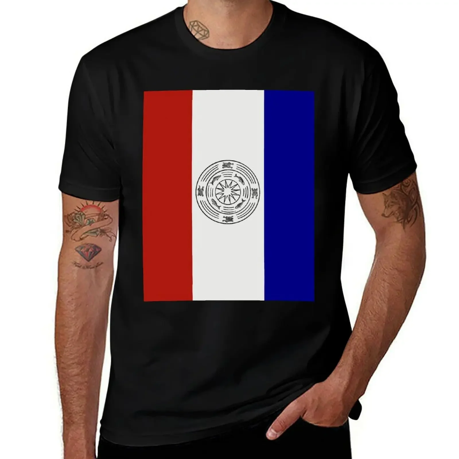 Футболка с флагом Калени мужская футболка большого размера графикой 100 ℅ хлопок