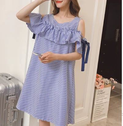 

2023 Maternity Pregnant Baby Loading Funny Women T Shirt Girl Announcement blue Shirt New Mom Big Size Clothes