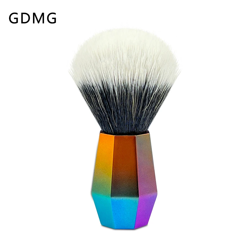 Фото Щетка для бритья GDMG – цветные ручки, мужские инструменты для чистки бороды, незаменимые средства для ухода за бородой №1