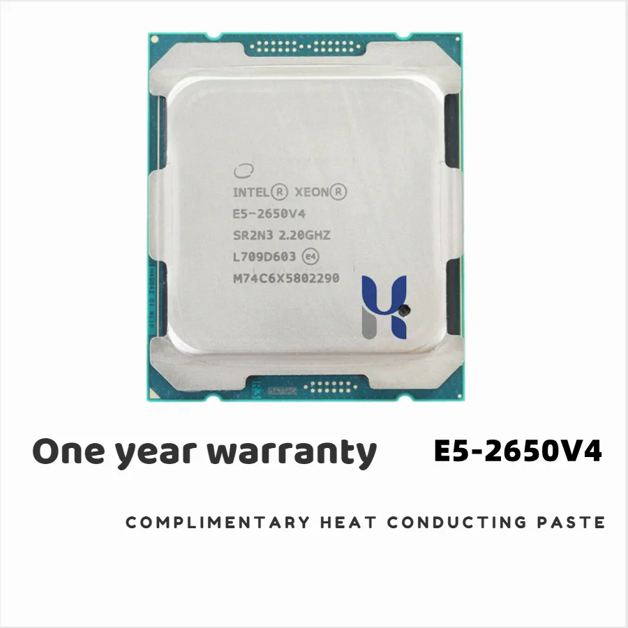 

Intel Xeon E5 2650 V4 E5-2650V4 процессор SR2N3 2,2 ГГц двенадцать нуклеев 30M LGA 2011-3 CPU