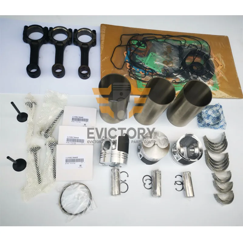 Для Perkins 403D-15 403C-15 комплект для ремонта поршневой подшипник прокладки + 1 шт.