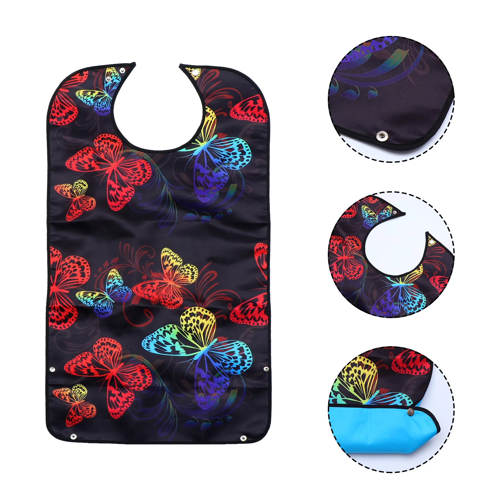 

Слюнявчик для пожилых людей Mealtime, моющаяся Защитная Женская одноразовая сумка для взрослых