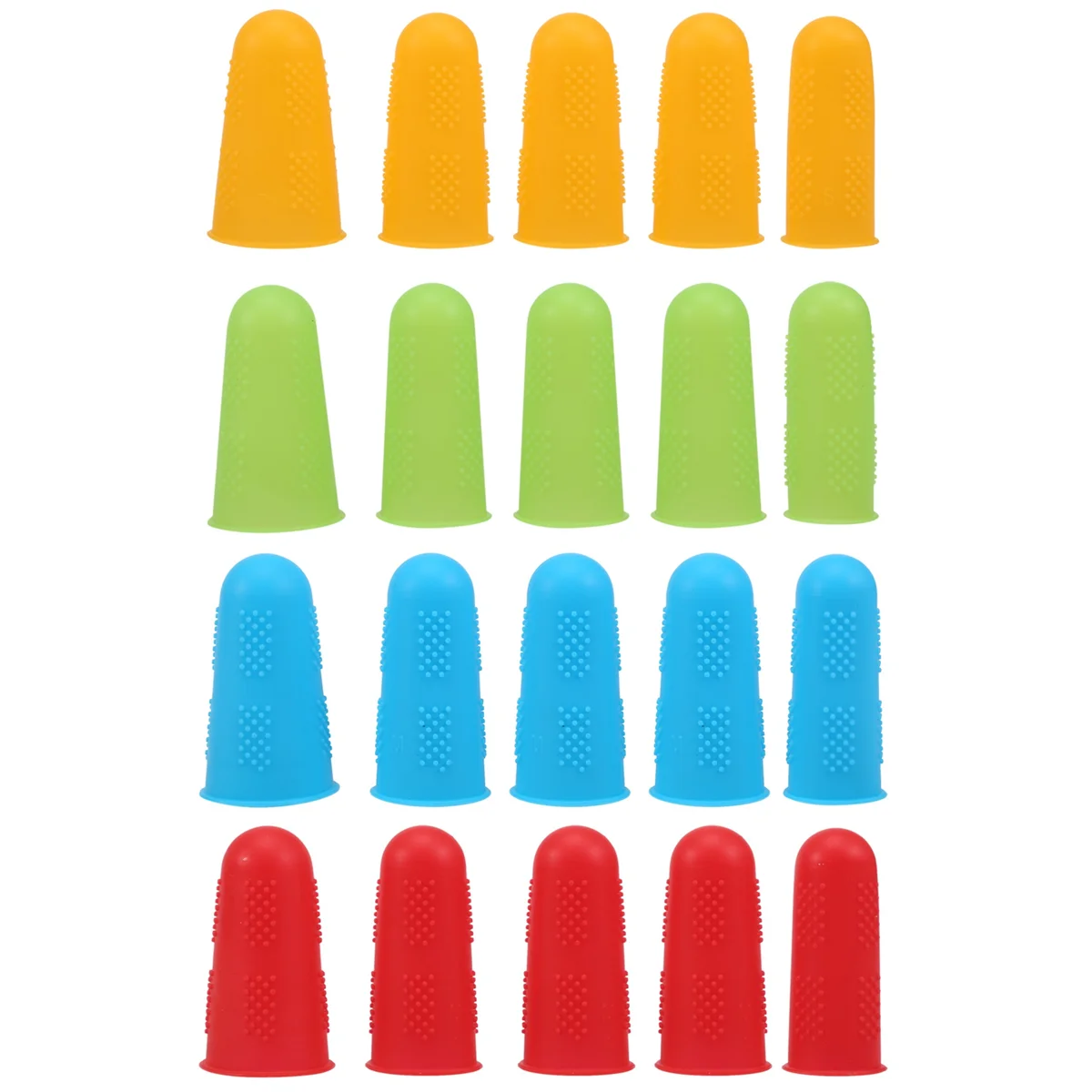 Силиконовые накладки на пальцы 20 шт. Защита для пальцев Инструмент горячего