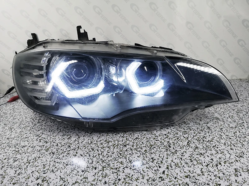 Для BMW X6 E71 E72 2008 2009 2010 2011 2012 2013 2014 Ультра яркий акриловый комплект Concept M4 Iconic Style LED
