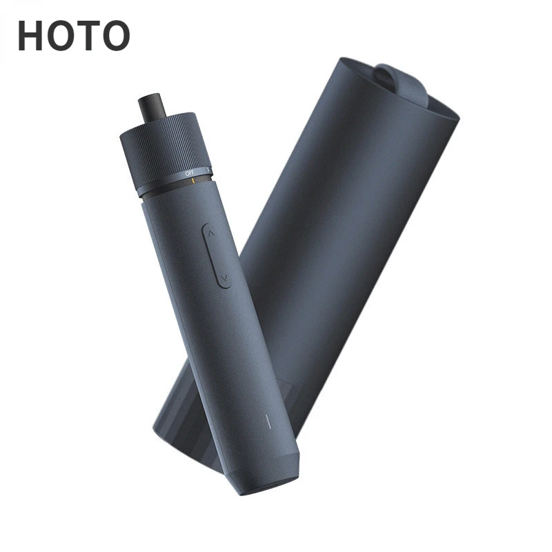 

Xiaomi HOTO Straight Handle Electric Screwdriver 3 Speed Torque Rechargeable with Stroage Box LED Light 12 Long Bits