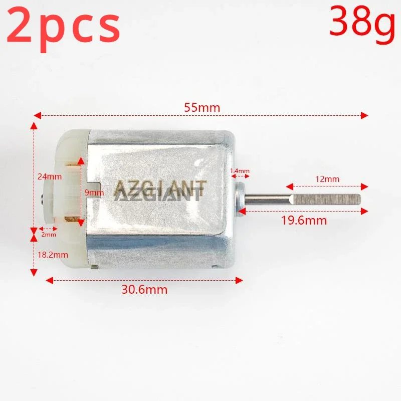 

2 шт. D режущий вал FC-280SC 20150 DC12V двигатель для автомобиля Honda Fit Toyota зеркало заднего вида ремонтный двигатель дверного замка FC280SC-20150