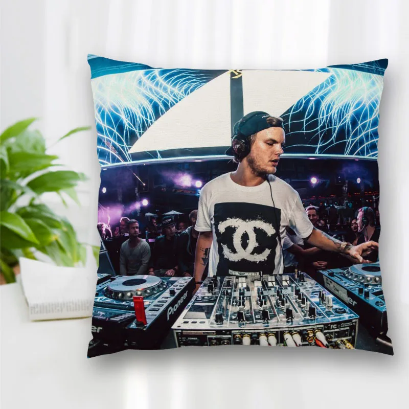 

Новинка, подушки Avicii, Наволочки на молнии для спальни, подушки для дивана, наволочки, наволочки, 45*45 см