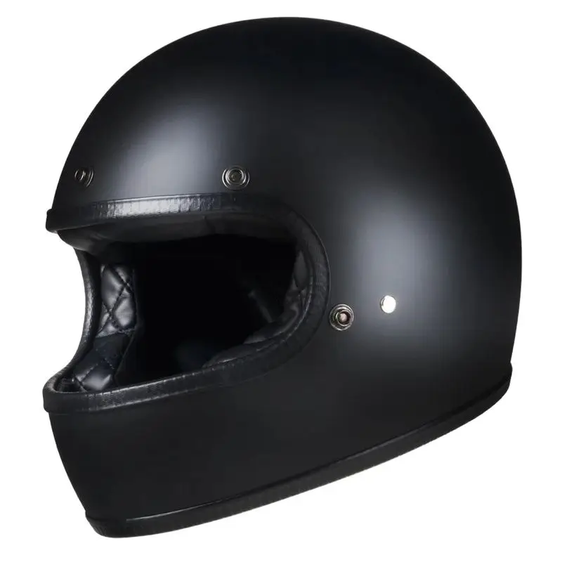

Fiberglass Full Face Helmet Motorcycle Helmets Racing Motocross Motorcycle Helmet Casco Matte Black