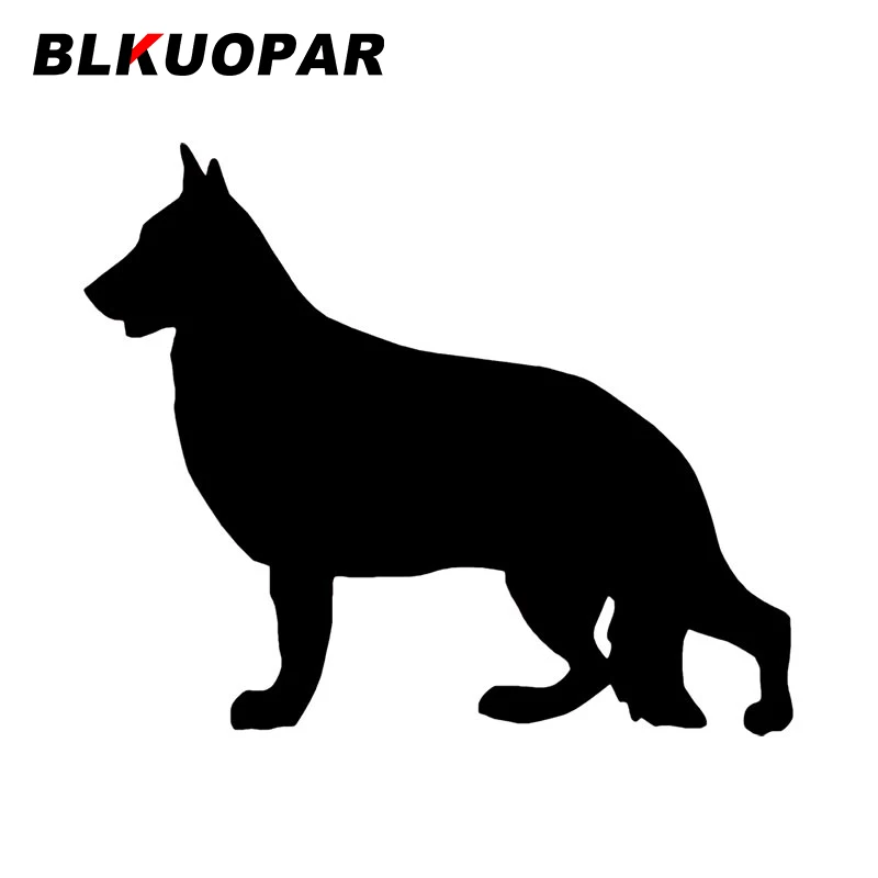 

BLKUOPAR немецкая овчарка стикер на машину с собакой ATV креативная виниловая наклейка окклюзия царапины ноутбук караван украшение автомобильн...