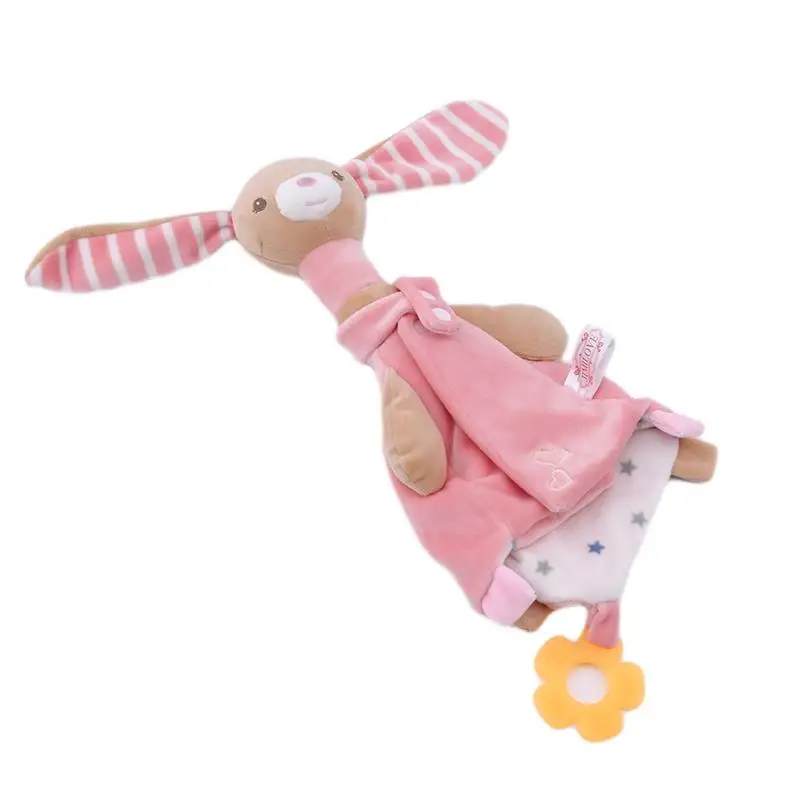 

Arrive Cute Soft Appease Towel Baby Toys Reassure Sleeping Baby Rattle Infant Animal Towel