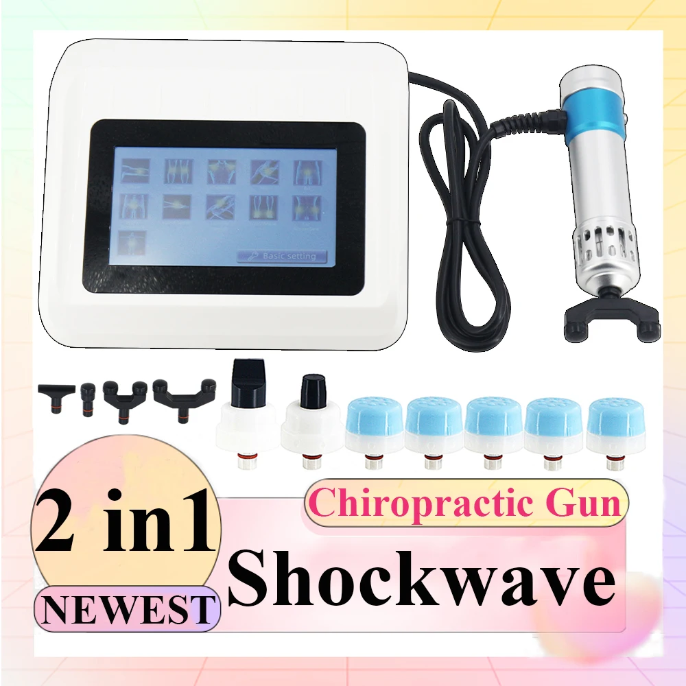 

250 MJ Shockwave Therapy Machine Professional Shock Wave Massage Gun For ED Treatment Relief Pain Body Relax Muscle Massager