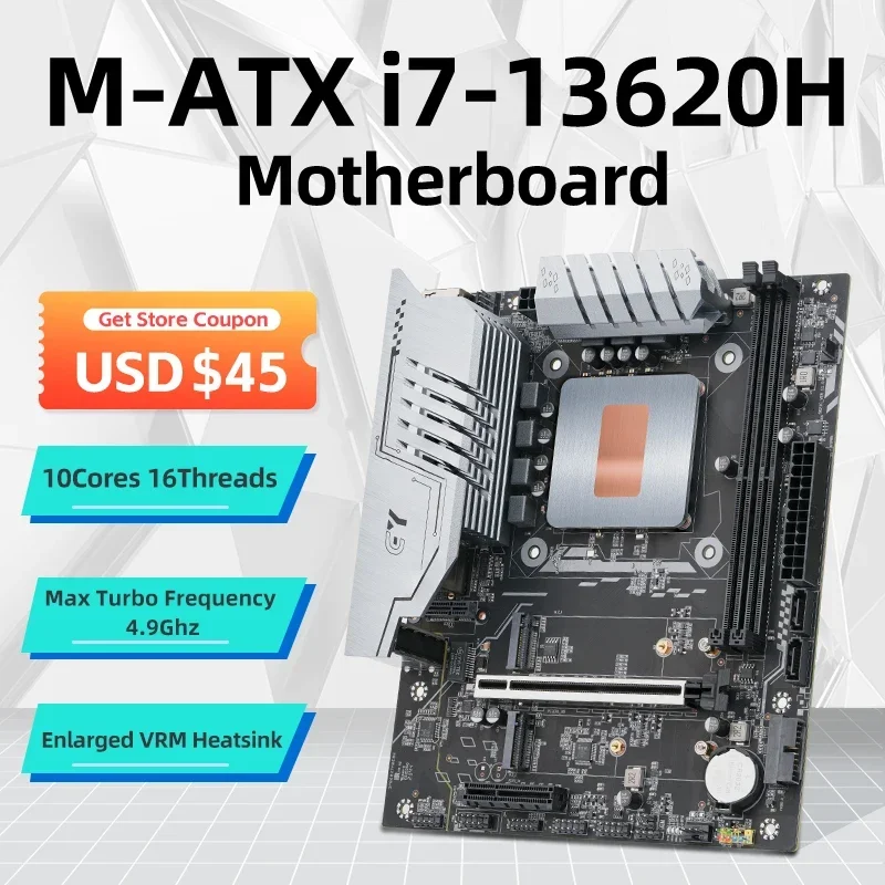 Материнская плата ERYING для настольных компьютеров со встроенным основным