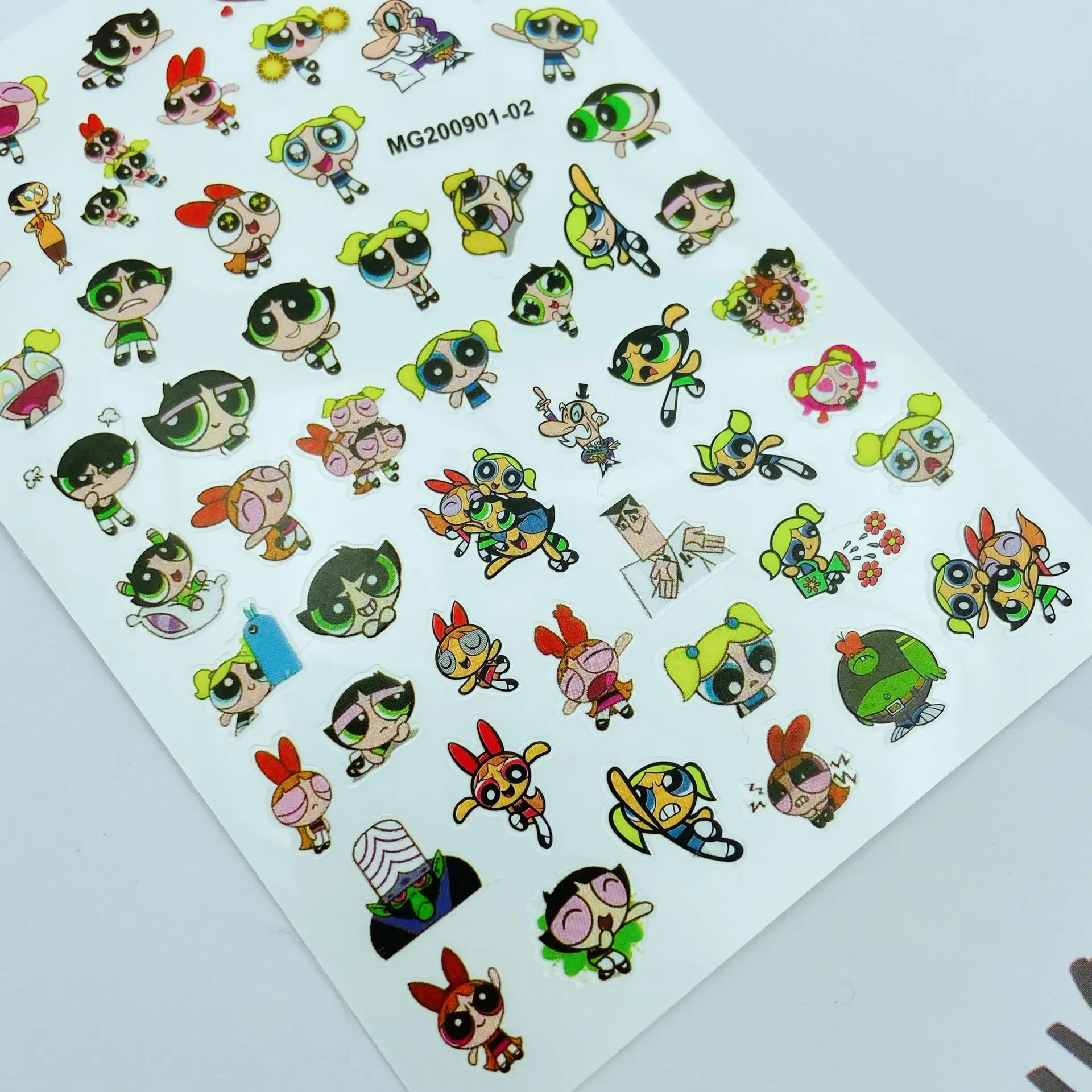 

Наклейки для ногтей «Девочка-миксер», 10 упаковок