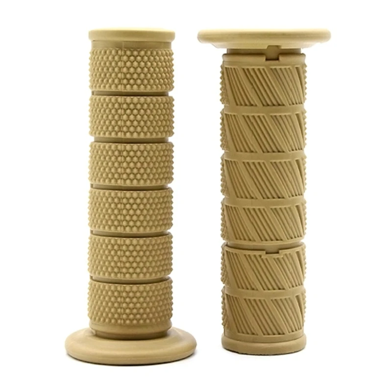 

Rubber-Motorcycle Lock-on Grip-Scooter Non Slip Grips-Handlebar Comfortable Hand Bar Grips-Fits for Dirt-Pit Bike 1 Pair