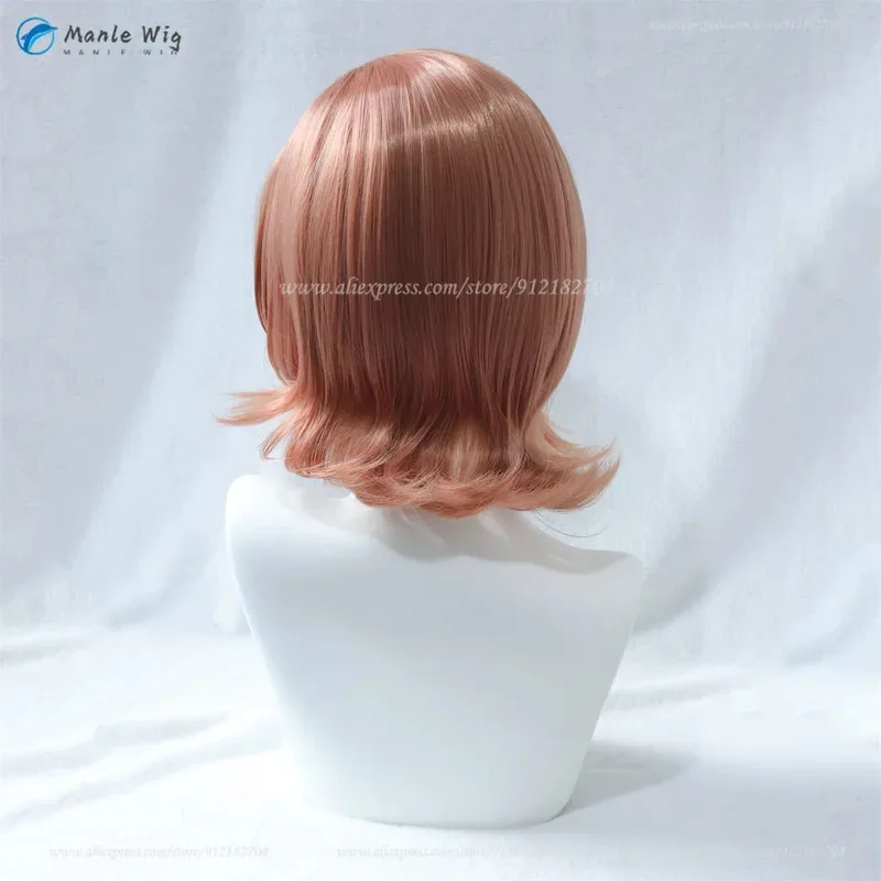 Vivi 2025 аниме Komatsu косплей женские коричневые короткие парики NANA Cos термостойкие синтетические волосы Хэллоуин + шапочка для парика (art.: 3920d16695abc) - 3920d16695abc