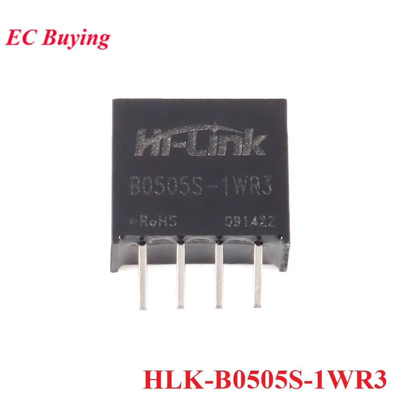 DC-DC изолированный нерегулируемый модуль питания постоянного тока 5 В 12 24 до 1 Вт SIP