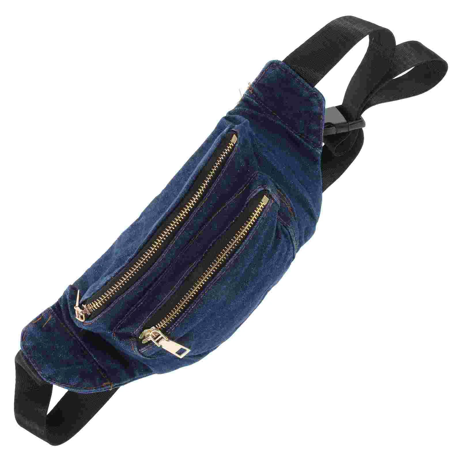 

Diagonal Span Men Women Cross Body Fanny Bag Purses Lightweight Waist Pocket