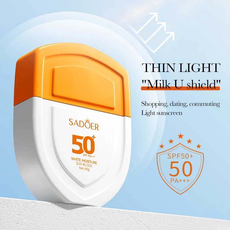SPF 50+ Солнцезащитный крем для лица шеи тела солнечный блокатор солнцезащитный