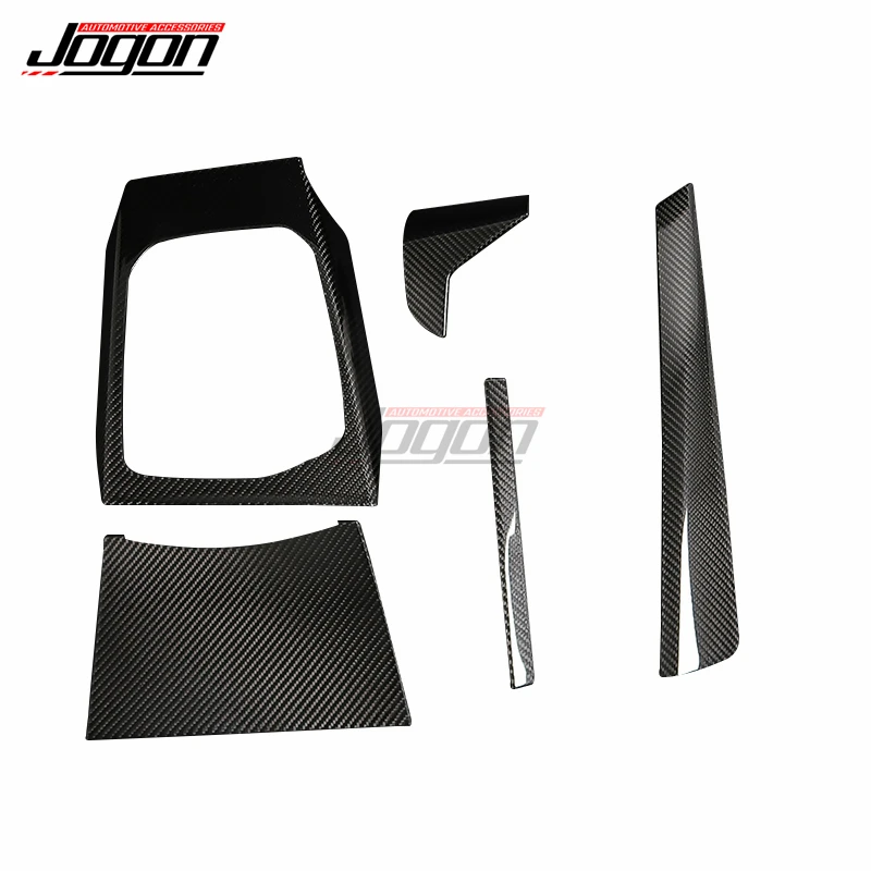 

LHD углеродное волокно для салона автомобиля, центральная панель управления, ручка переключения передач, отделка панели для BMW 3 4 серии G20 G21 G22 G23 G26 2020+