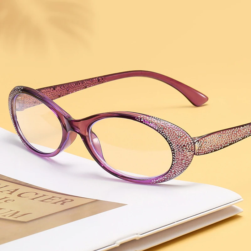 3 упаковки женские очки для чтения с голубыми глазами кролика