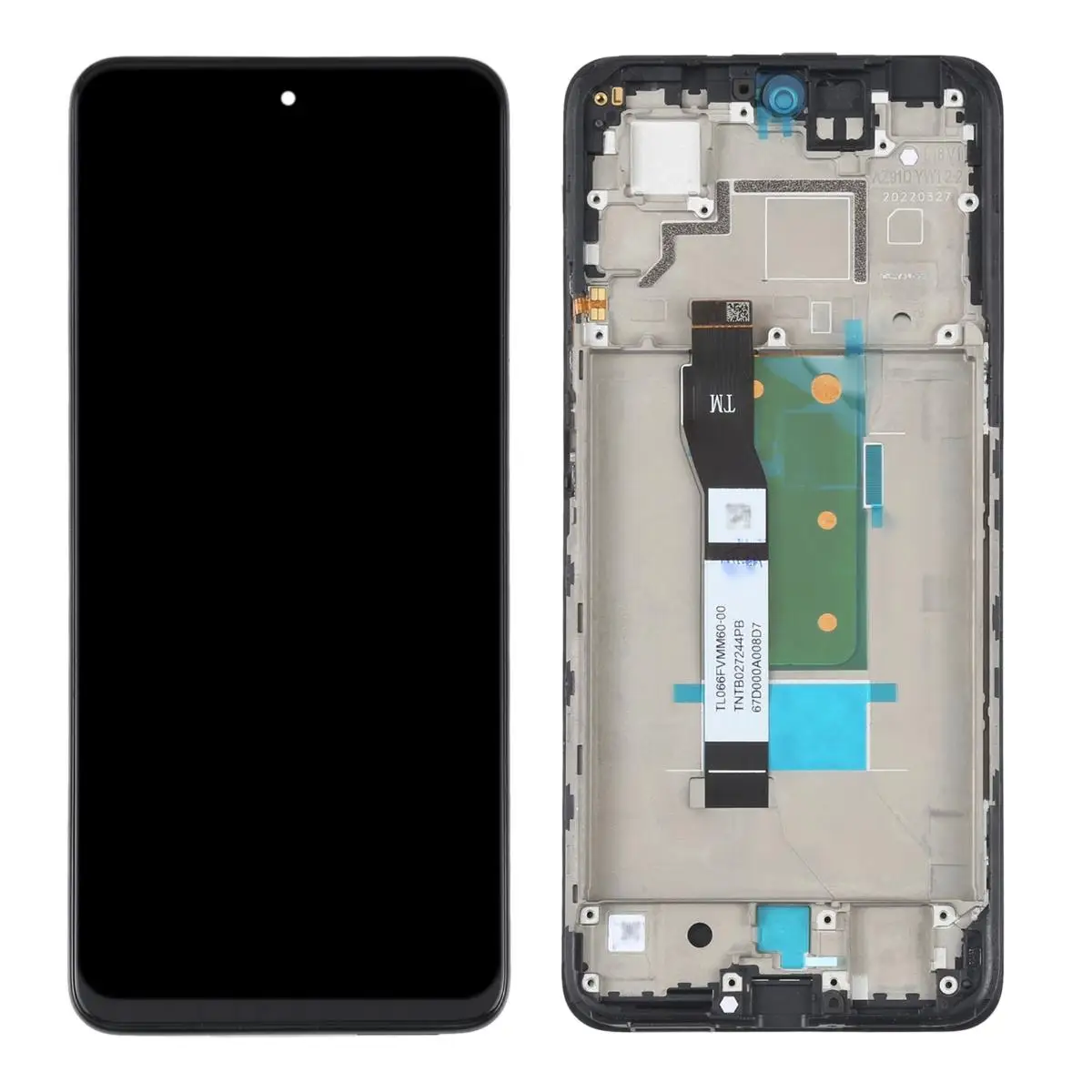 

iParts Replacement LCD Touch Screen With Frame for Xiaomi Redmi Note 11T Pro POCO X4 GT 22041216G Plus Parts