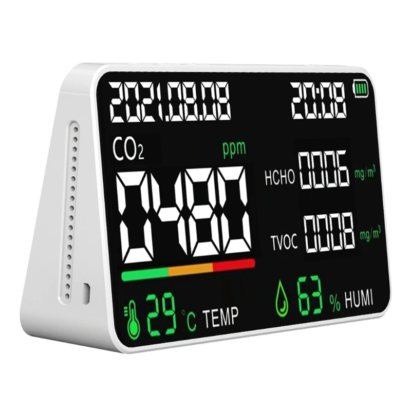 

Carbon Dioxide Concentration Detector Air Quality Monitor CO2 Detector NDIR Infrared Measuring Instrument Easy to Drop Shipping