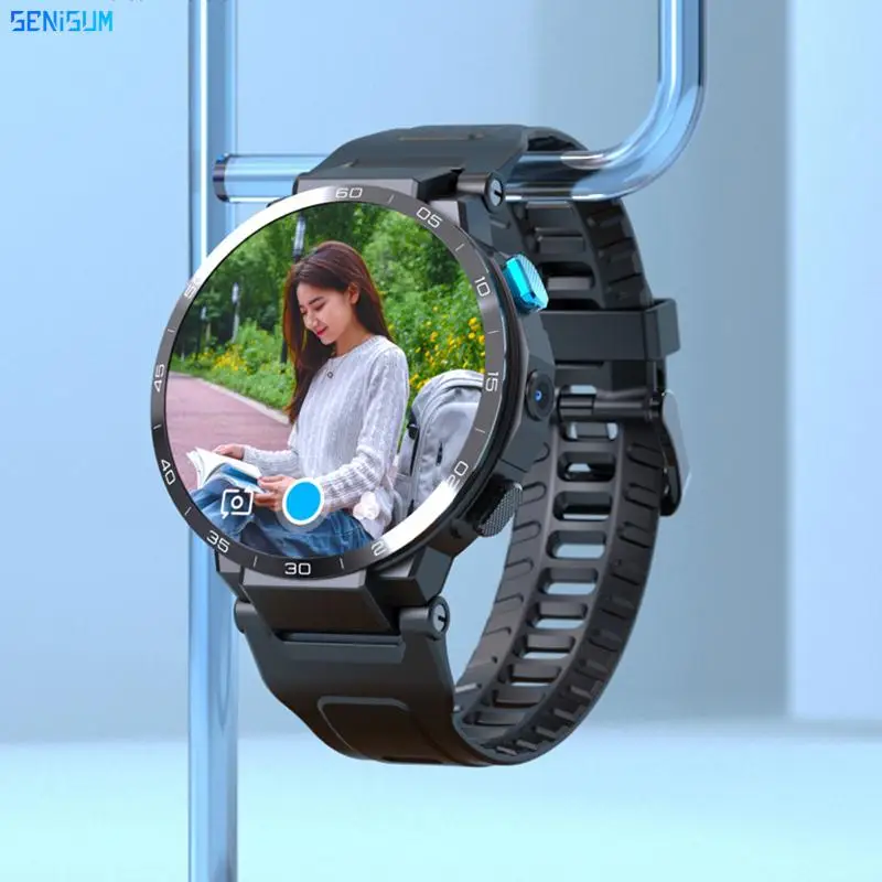 

NEW 4G Watch 1.6 Inch Full Touch Screen Octa Core CPU Smart Watch GPS 1080Mah Android 10 OS WIFI IP67 Waterproof 64GB Smartwatch