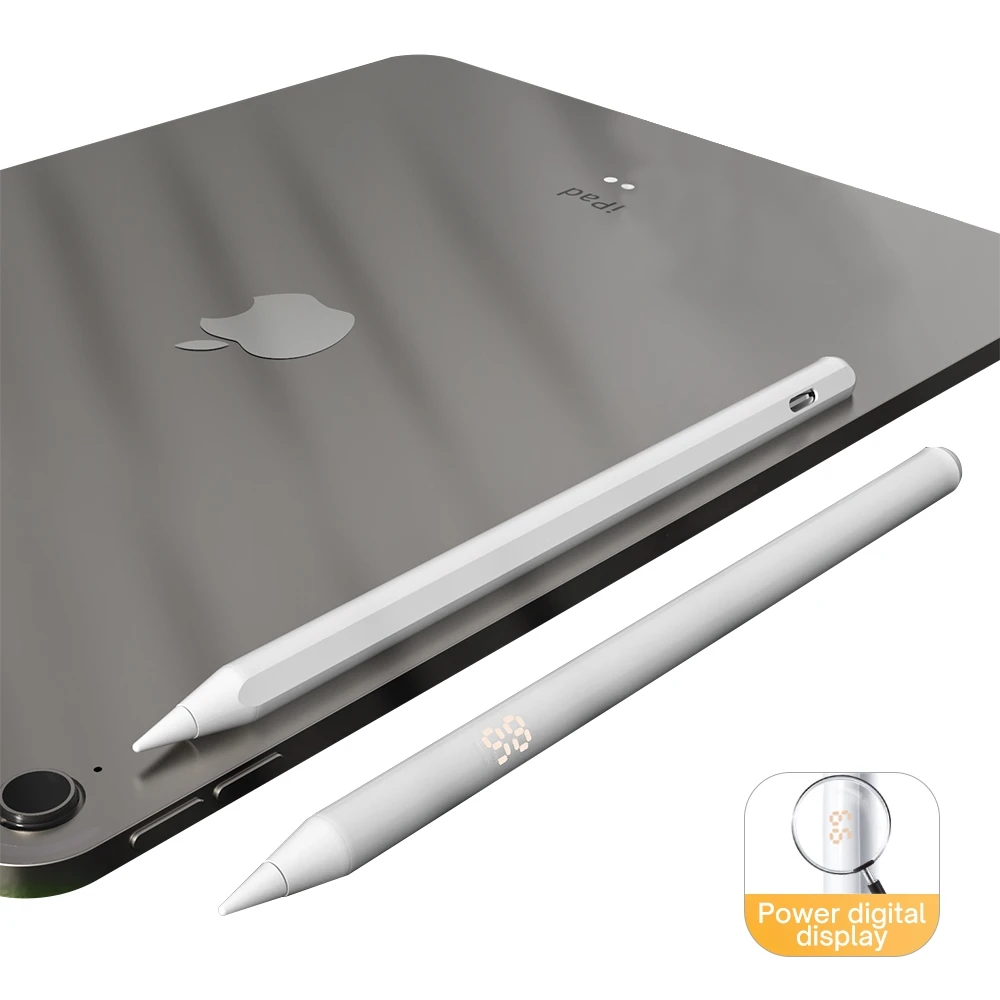 

For Apple Pencil 2 Bluetooth Stylus iPad 2021 2020 2019 2018 With Power Display Air 4 10.9 11 Drawing Touch
