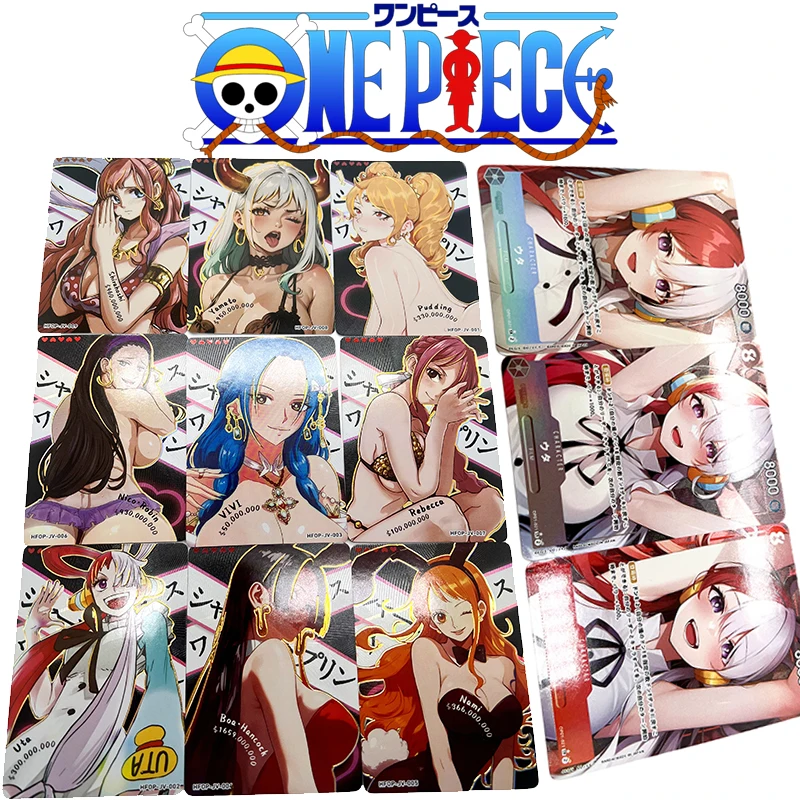 Diy Homemade One Piece Uta Nami Hancock Robin Vivi Аниме Персонаж Бронзовая Коллекция Флэш-карта