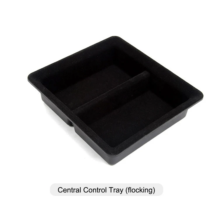 

Для Tesla Model 3/Y 2021-2023 органайзер на центральной консоли подлокотник Cubby ящик флокированный Model Y ящик для хранения аксессуары