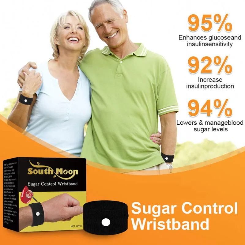 

PulseBandit Blood glucose wristband Weimax Sugar Control Wristband, Regulate Blood Sugar Levels, Blood Sugar Control Wristband