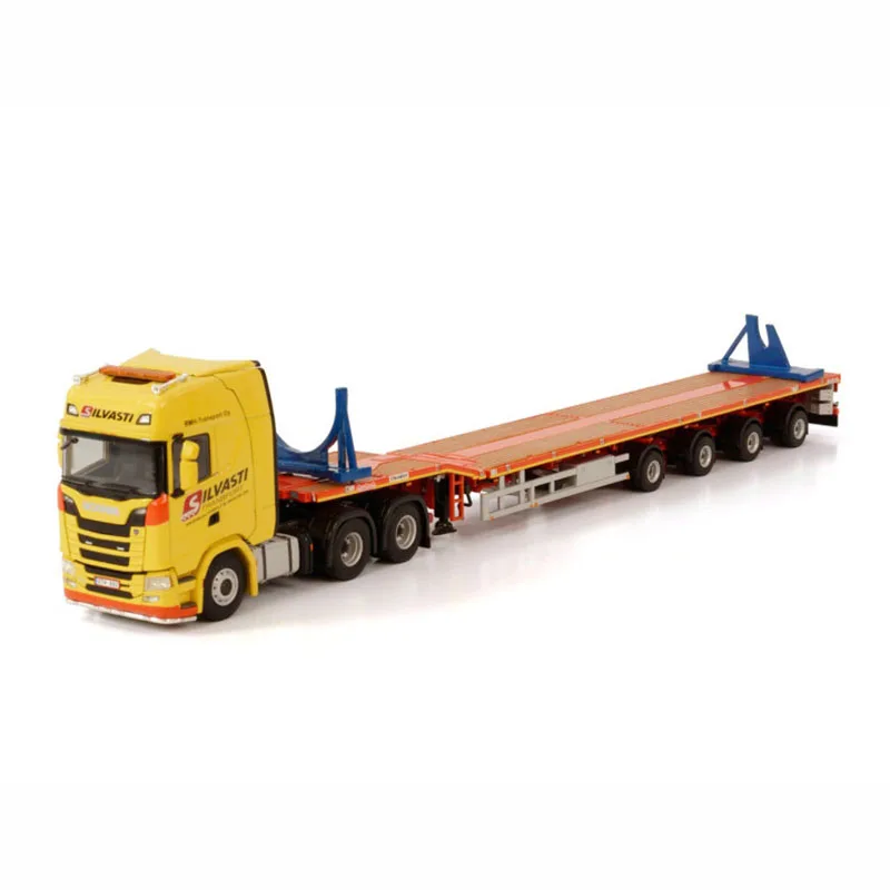 

Литые под давлением в масштабе 1:50 Scania 6X4 низкая пластина из сплава статическая модель Коллекция сувенирных украшений демонстрации 01-3674