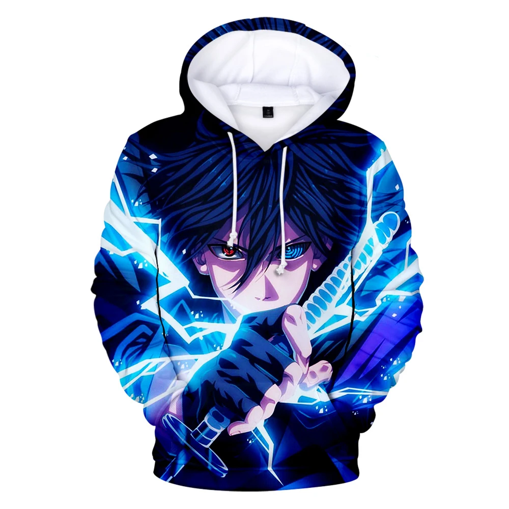 

Men-clothing 3D Anime Sasuke Hoodies Men Women Sweatshirt Fashion boy/girls Hoodie Autumn Kakashi Ca Y2K Kids Top