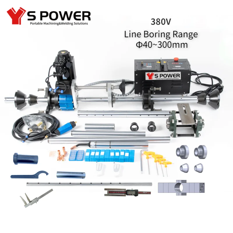 Портативный автоматический аппарат для сверления и сварки 380 В 40-300 мм |