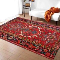 persian style carpets for living room anti slip bathroom rug soft floor area rug abstract flower art carpets home decoration