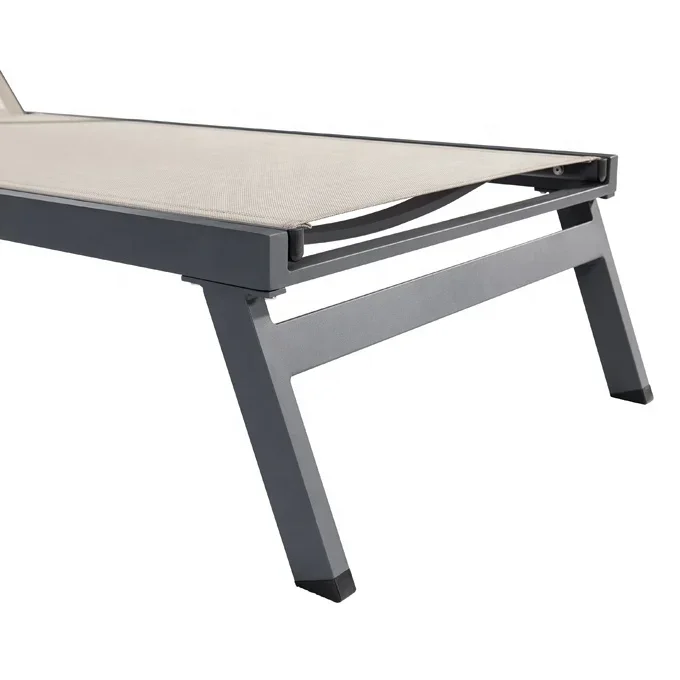 Современный патио сад экстерьер бассейн шезлонг мебель открытый алюминиевые