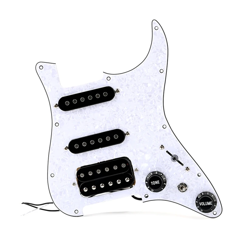 

11 Holes Guitar Prewired loaded Pickguard Electric Guitar Anti-Scratch Plate