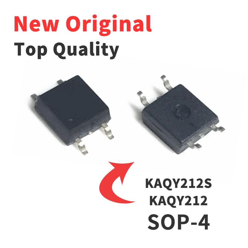 

Оптопара KAQY212S AQY212S Y212S SMD SOP4, нормально открытый чип реле, интегральная схема, новая оригинальная, 2 шт.